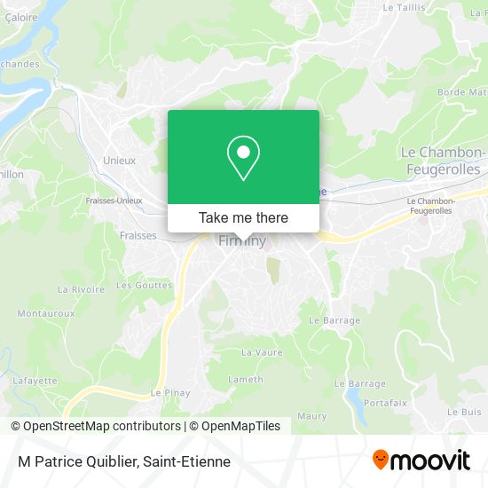 M Patrice Quiblier map