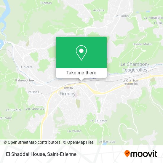 El Shaddai House map