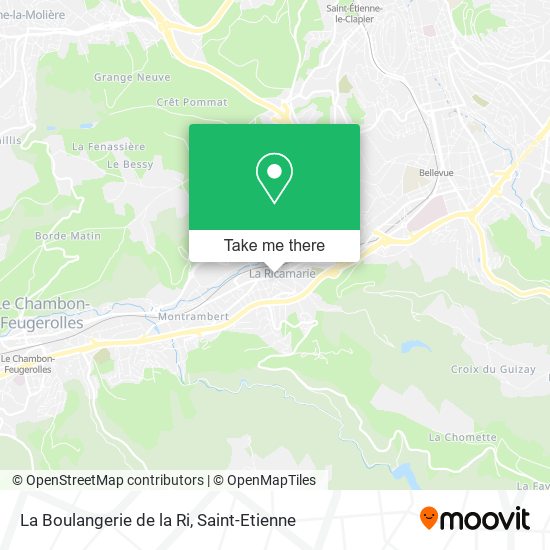 La Boulangerie de la Ri map