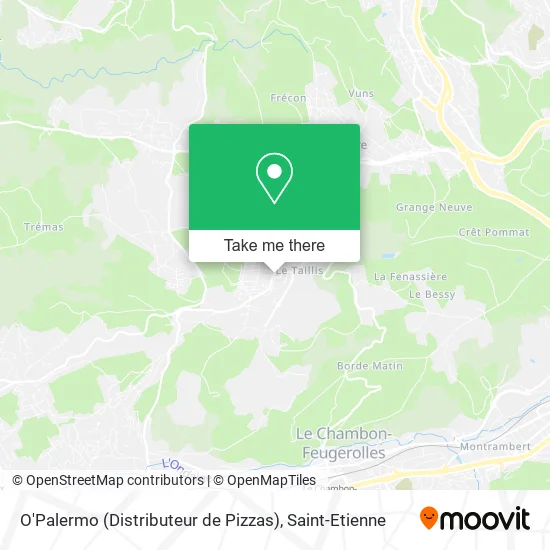 O'Palermo (Distributeur de Pizzas) map