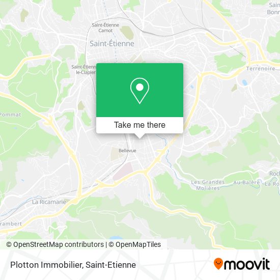 Plotton Immobilier map