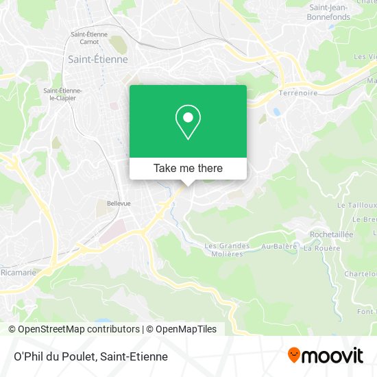 O'Phil du Poulet map