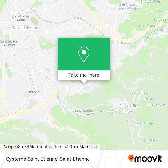 Systema Saint Étienne map