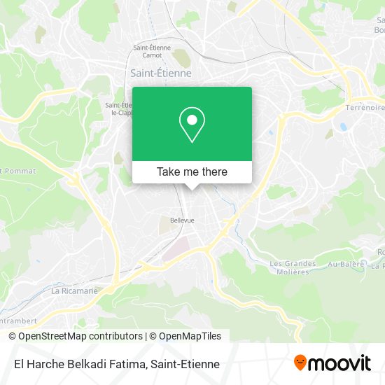 El Harche Belkadi Fatima map