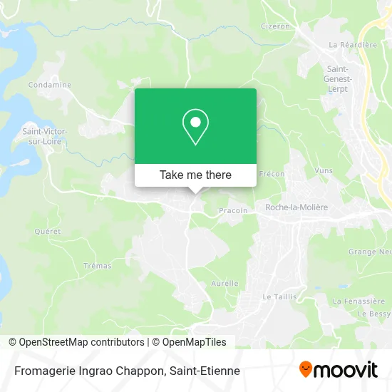 Fromagerie Ingrao Chappon map