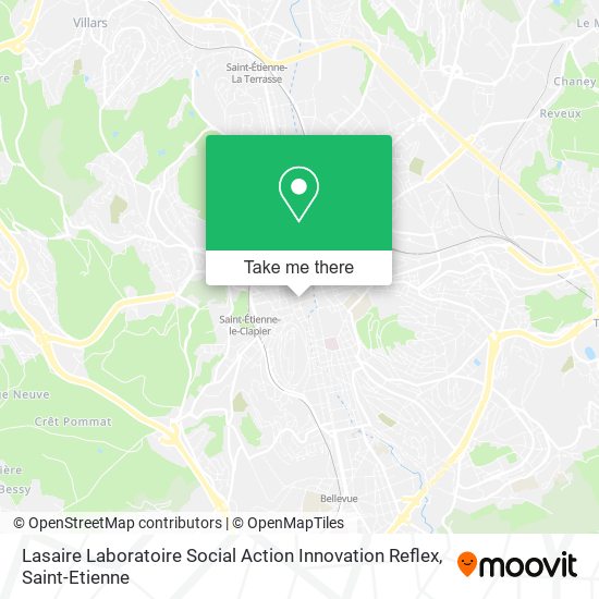 Lasaire Laboratoire Social Action Innovation Reflex map