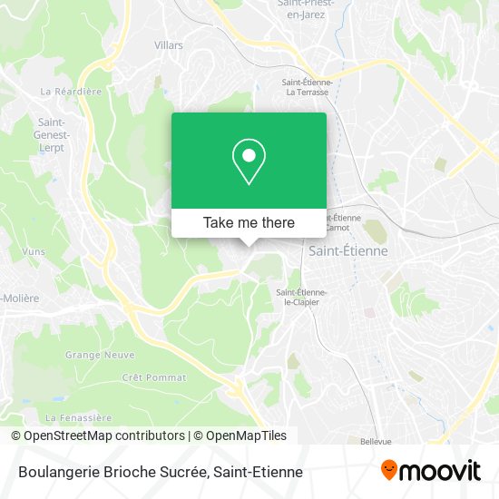 Boulangerie Brioche Sucrée map