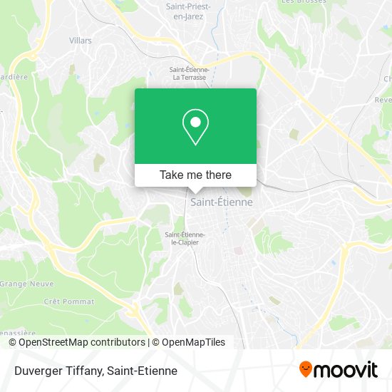 Duverger Tiffany map