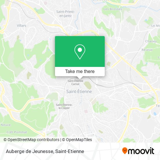 Auberge de Jeunesse map