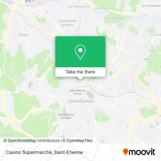 Casino Supermarché map