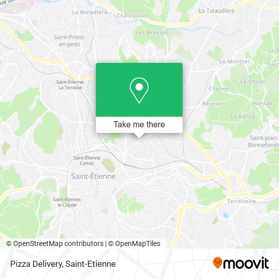 Mapa Pizza Delivery