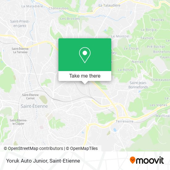 Yoruk Auto Junior map
