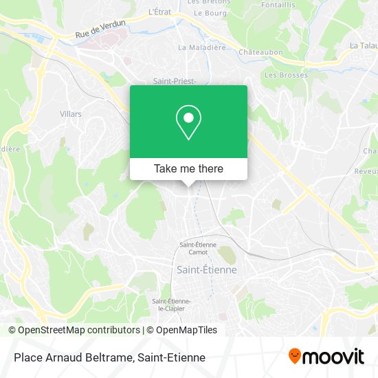 Place Arnaud Beltrame map