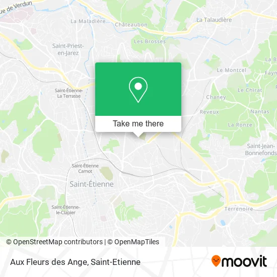 Aux Fleurs des Ange map