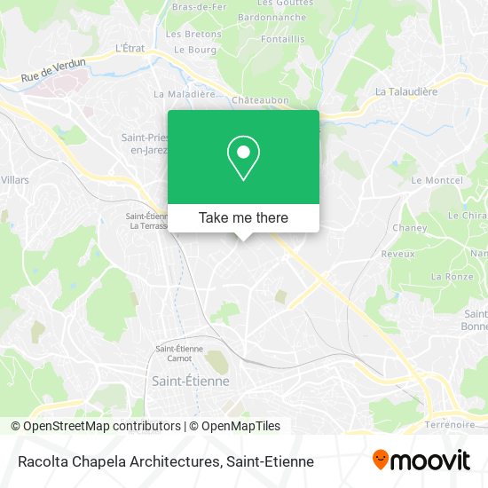 Racolta Chapela Architectures map