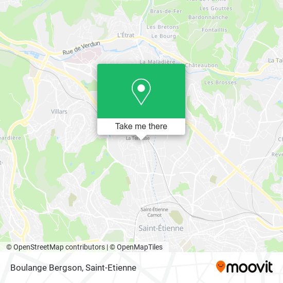 Boulange Bergson map