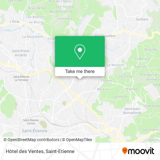 Hôtel des Ventes map