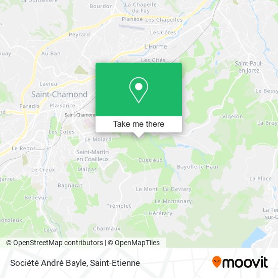 Société André Bayle map