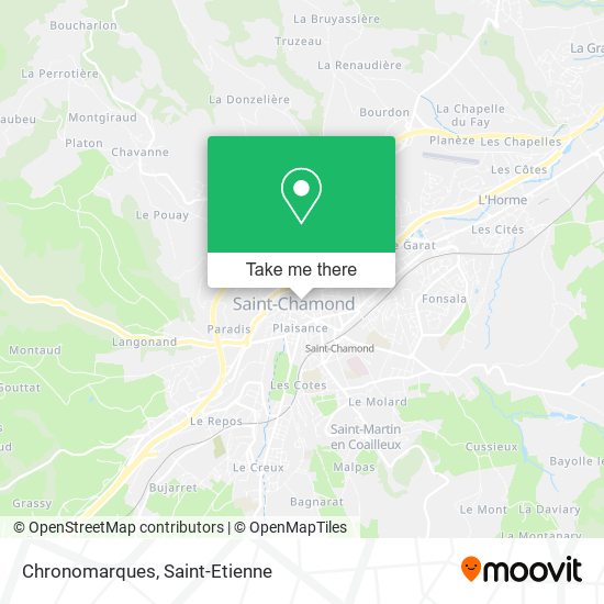 Chronomarques map