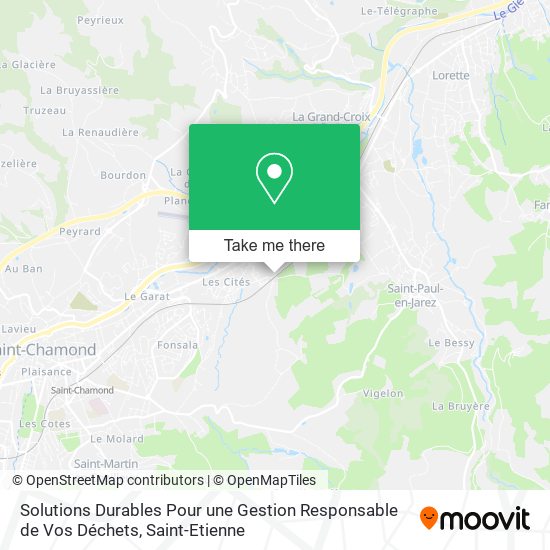 Solutions Durables Pour une Gestion Responsable de Vos Déchets map