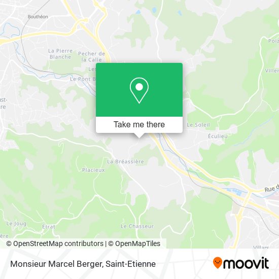 Monsieur Marcel Berger map