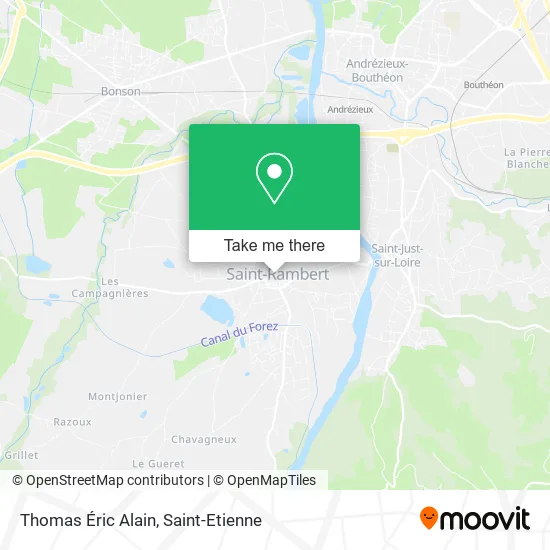 Thomas Éric Alain map
