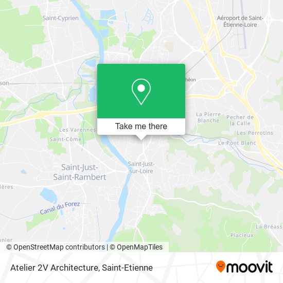 Atelier 2V Architecture map