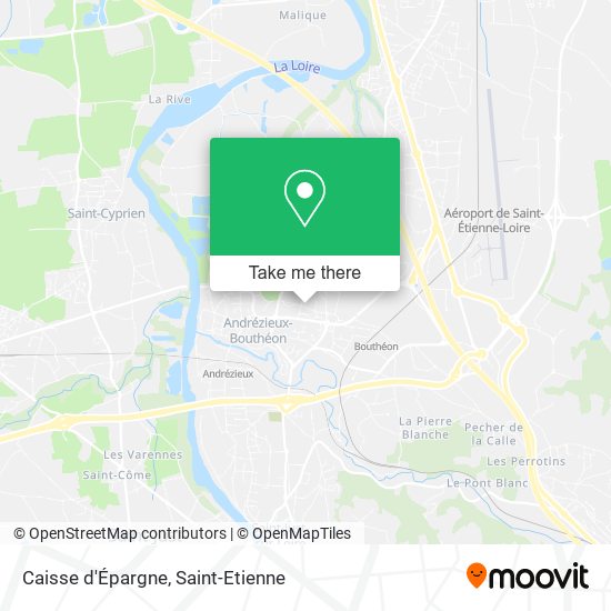 Caisse d'Épargne map
