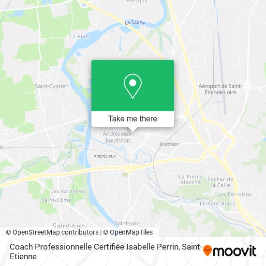 Coach Professionnelle Certifiée Isabelle Perrin map