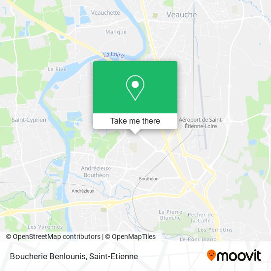 Boucherie Benlounis map