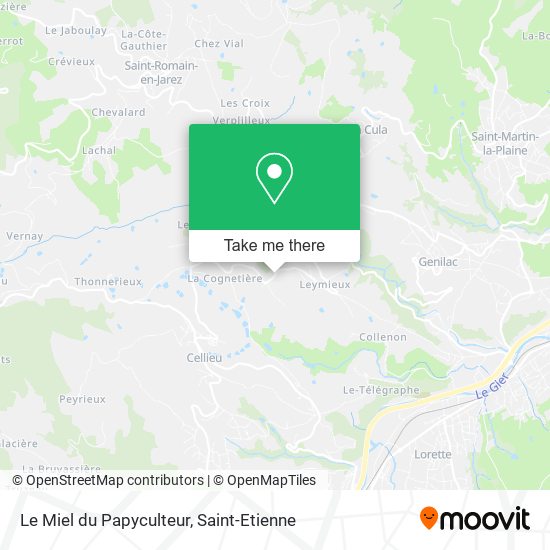 Le Miel du Papyculteur map