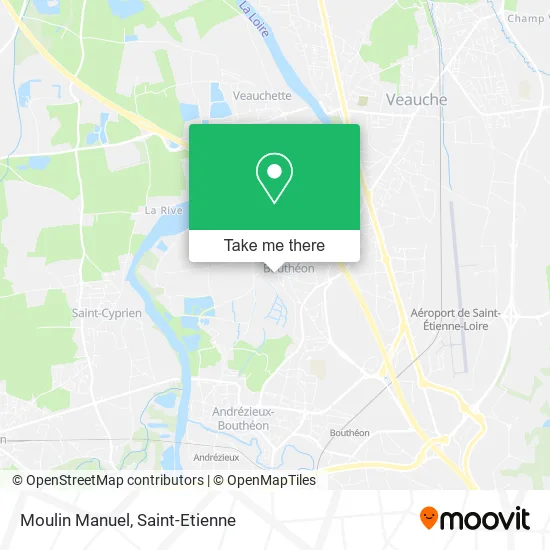 Moulin Manuel map