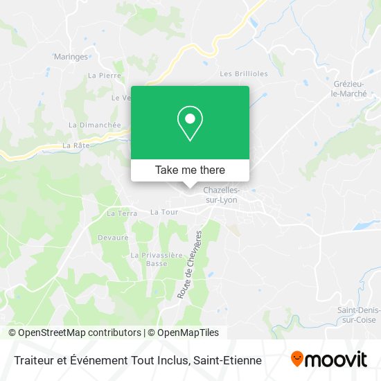 Traiteur et Événement Tout Inclus map