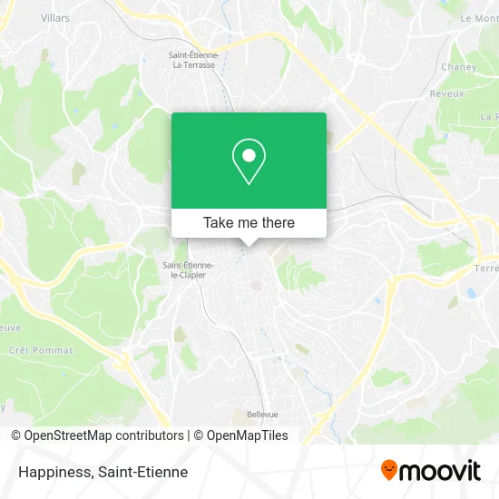 Happiness map