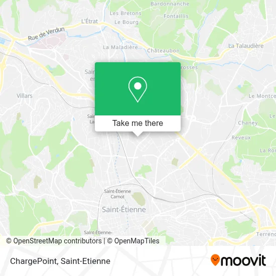 ChargePoint map