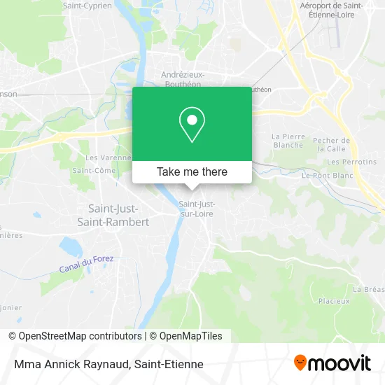 Mma Annick Raynaud map
