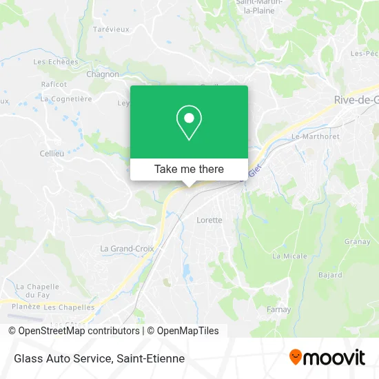 Glass Auto Service map