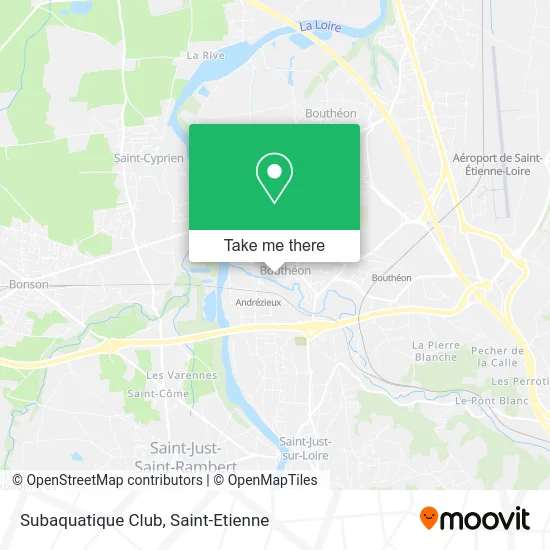 Subaquatique Club map