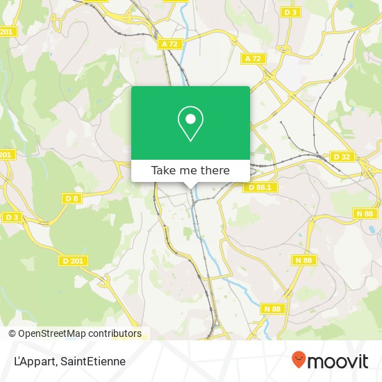 L'Appart map