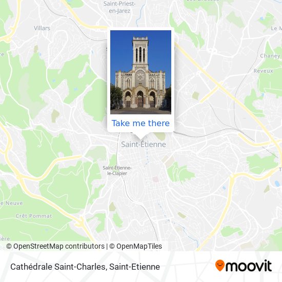 Mapa Cathédrale Saint-Charles