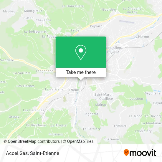 Accel Sas map