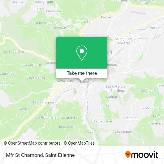 Mfr St Chamond map