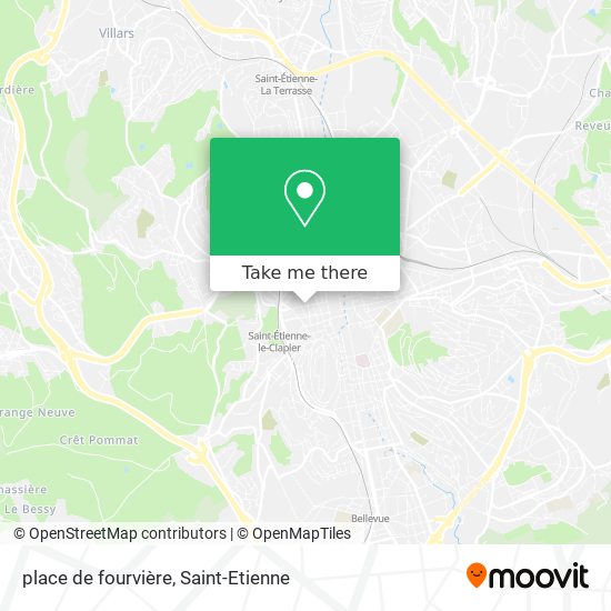 place de fourvière map