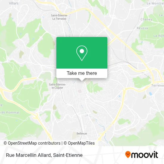 Rue Marcellin Allard map