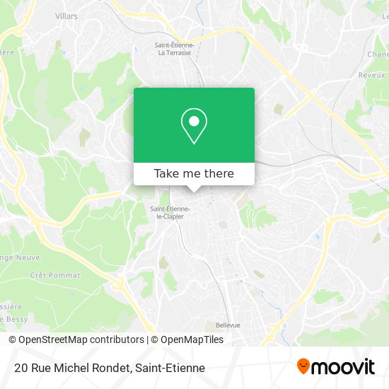 20 Rue Michel Rondet map