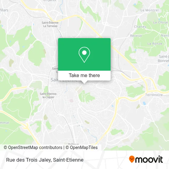 Rue des Trois Jaley map