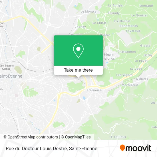 Rue du Docteur Louis Destre map