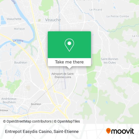 Entrepot Easydis Casino map