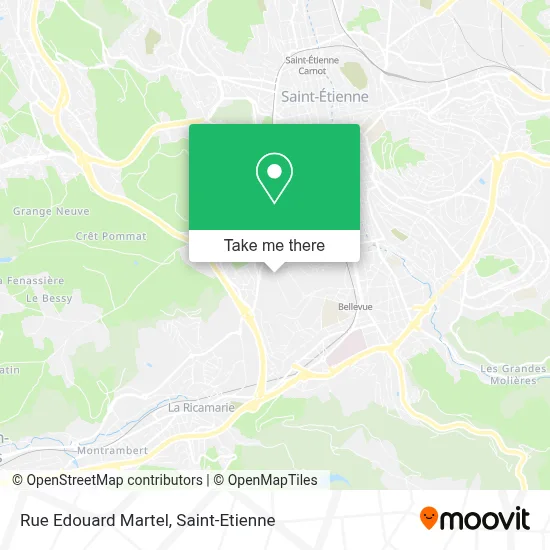 Rue Edouard Martel map