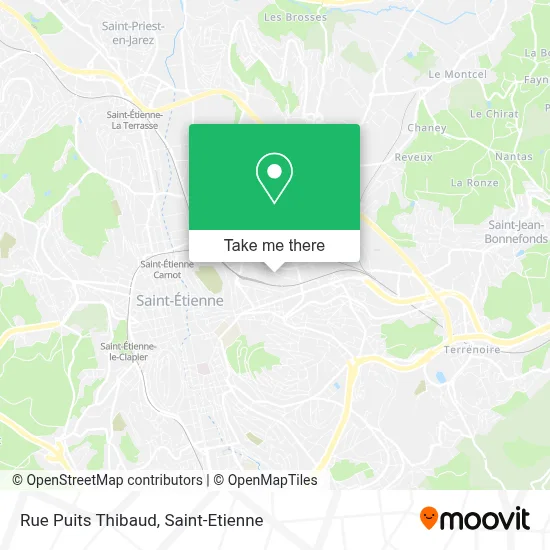 Rue Puits Thibaud map